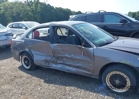 2005 Honda Civic Lx from USA, damaged, VIN JHMES16525S002416